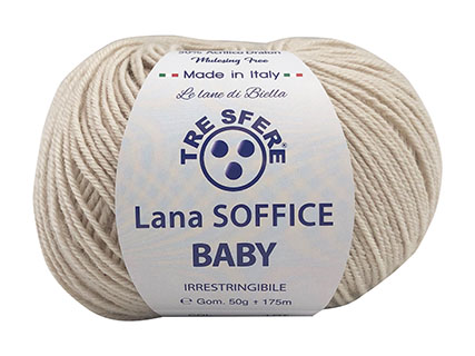 LS15-123Laine bébé beige