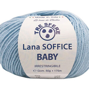 LS15-19Laine bébé bleu ciel