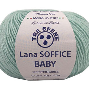 LS15-21Laine bébé bleu vert