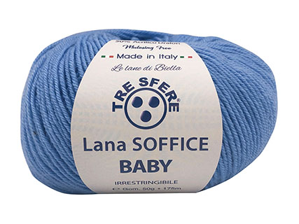 LS15-45Laine bébé bleu