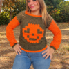 pull crochet le granny d halloween 2